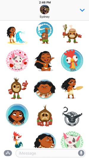 Disney Stickers: Moana(圖4)-速報App