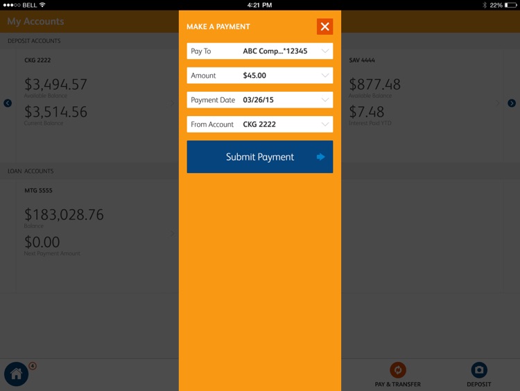 SunTrust Tablet App