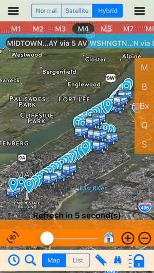 Bus NYC 3D with NOAA Radar Free(圖4)-速報App