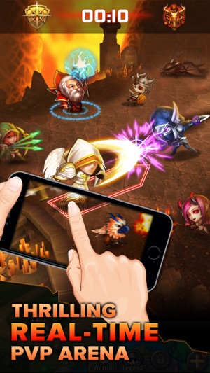 Heroes Tactics : PvP Strategy Game Screenshot