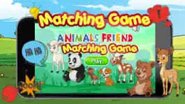 Game screenshot Animals friend pairs matching remember kids games mod apk