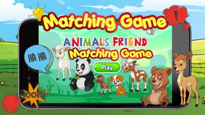 How to cancel & delete Cute Animal pairs matching remember game preschool from iphone & ipad 1