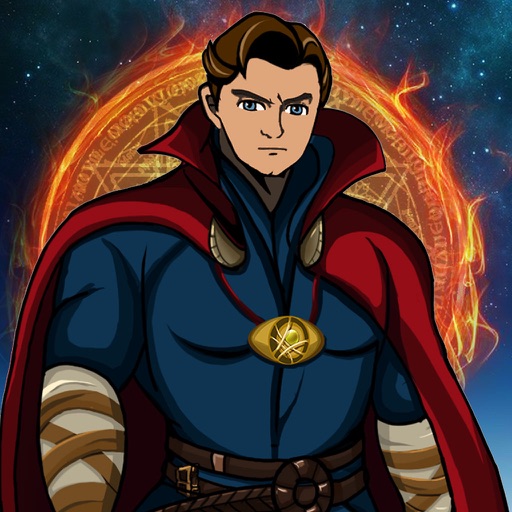 Create Your Own Super-Hero - Free Comics Character Dress-Up Game Dr. Strange Edition for Boys Icon