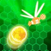 Bouncing Ball Attack Orange Killer Bee Hive Game