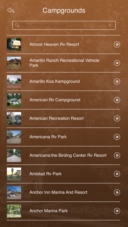 Texas Camping & RV Parks