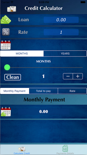 Credit Calculator