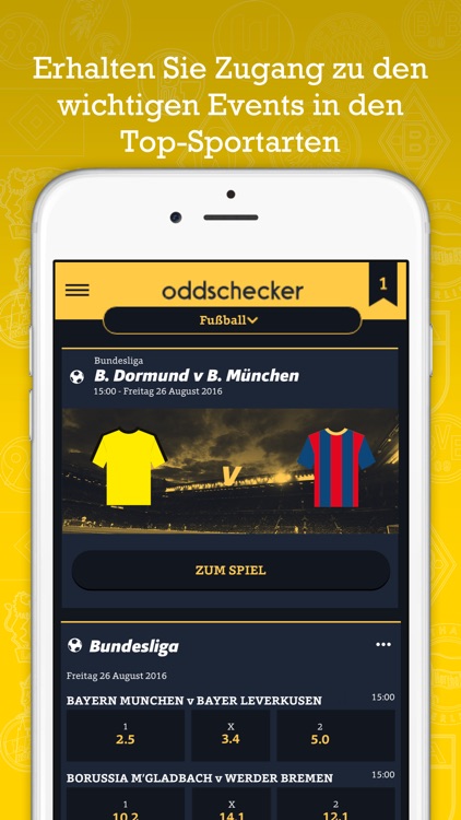 Oddschecker - Quotenvergleiche, Tipps & Buchmacher