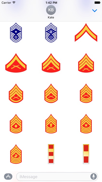 Military Rank Stickers screenshot-4