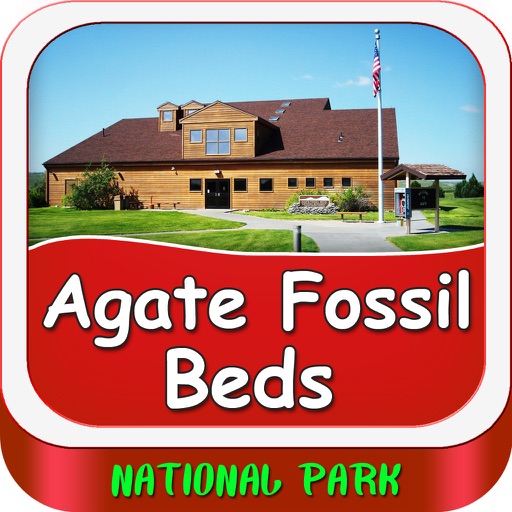 Agate Fossil Beds National Park USA icon