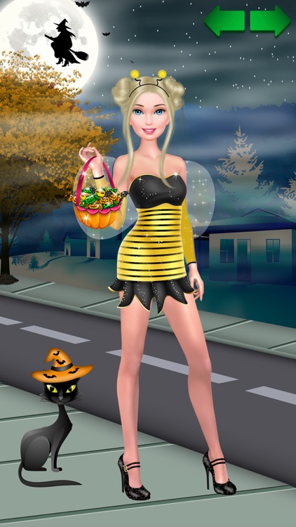 Halloween Makeover - Kids Makeup & Dress Up Games screenshot-4