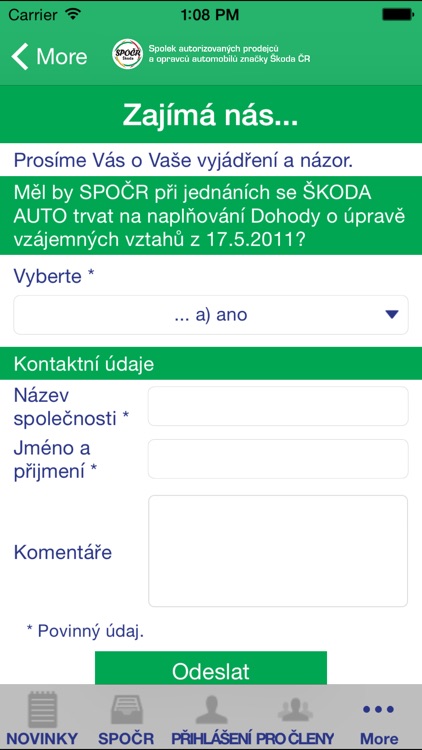 SPOČR screenshot-3