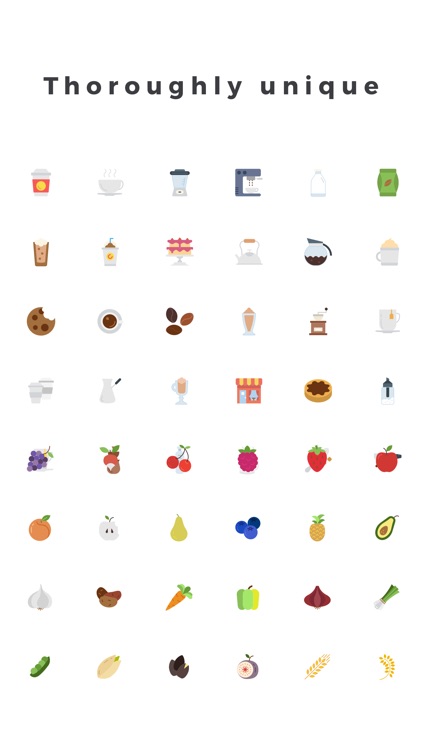 food and drink - Stickers for iMessage