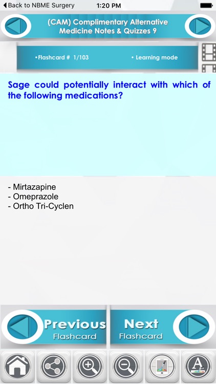CAM Complimentary Alternative Medicine 2200 Q&A