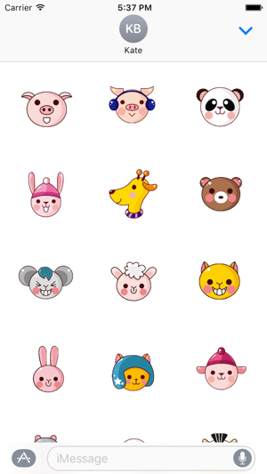 Animal Funny Sticker - Emoji(圖2)-速報App