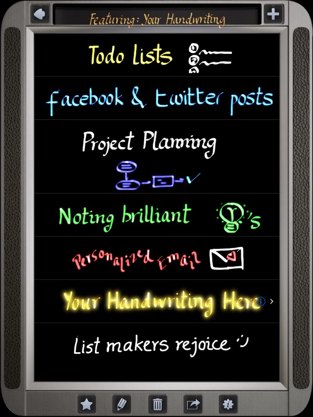 ‎Use Your Handwriting GOLD Screenshot