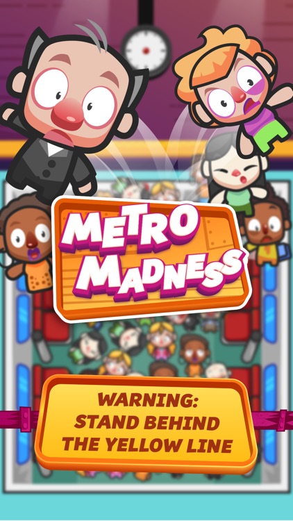 Metro Madness - Fit the Passengers in the Trains!