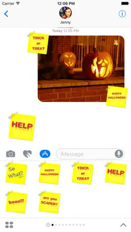 Game screenshot Sticky Notes for iMessage hack