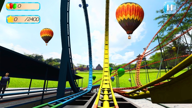 VR Scary Roller Coaster : Crazy Ride 3d