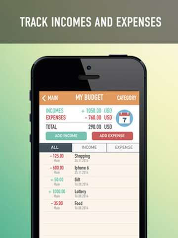 Pocket Finance: Budget Planner screenshot 2