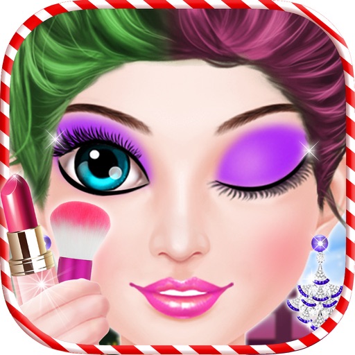 Christmas Party Girl Makeover - Trendy Girls Games icon