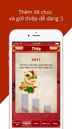 Lời chúc tết 2017 - Tin nhắn Tết ấm áp yêu thương(圖3)-速報App