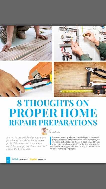 Home Improvement Simplified Magazine