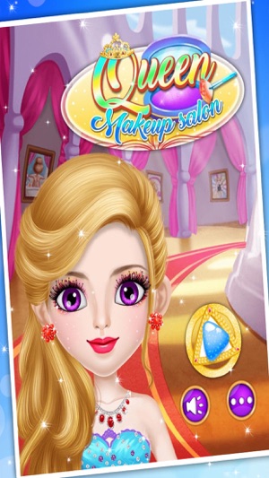 Queen Makeup Salon - Free kids game for girls(圖1)-速報App