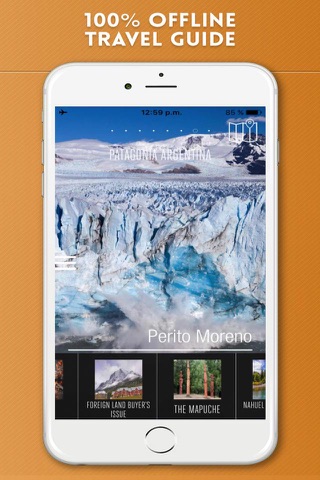 Patagonia Argentina Travel Guide and Offline Map - náhled
