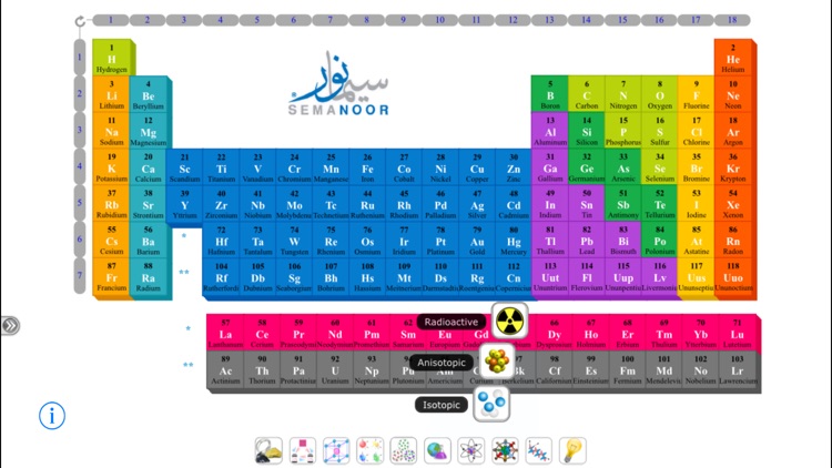Semanoor Periodic Table screenshot-3