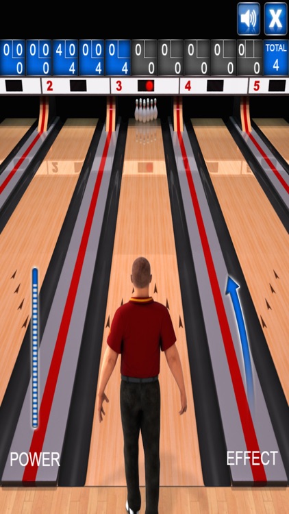 Throw The Ball Classic Bowling Game screenshot-3