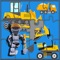 Puzzle jigsaw game edition Construction vehicles pictures