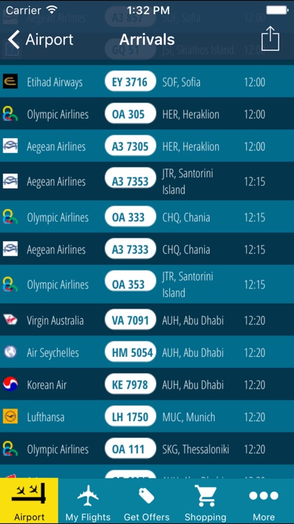 Athens Airport (ATH) + Flight Tracker screenshot-3