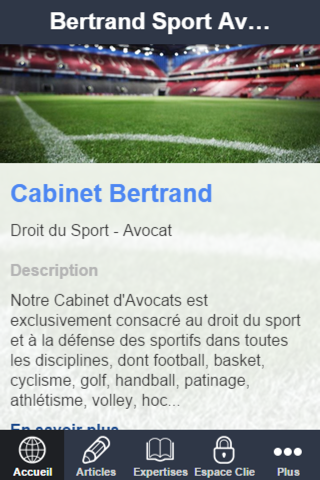 Bertrand Sport Avocat screenshot 2