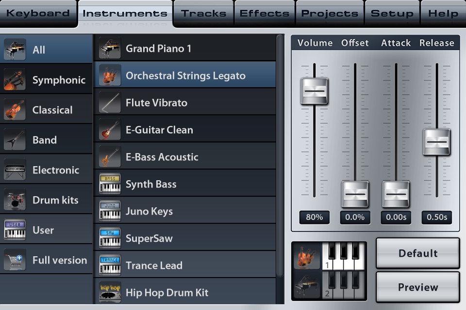 Music Studio Lite screenshot 3