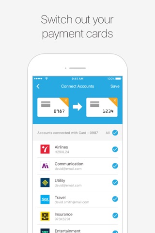 Identity – Credit Card & Address Updater screenshot 3