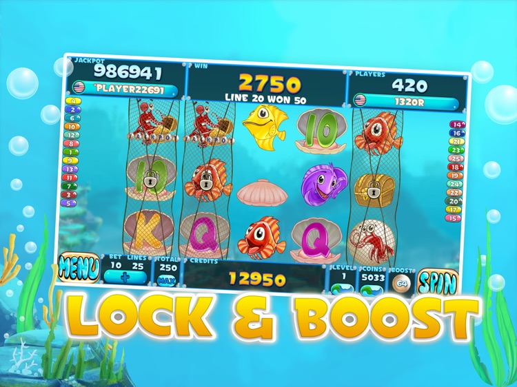 Fishy Slots HD Fun screenshot-2