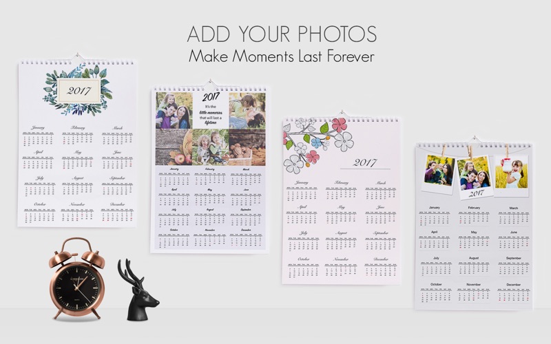 Calendars 2017 - Make Custom Calendars thumbnail 4
