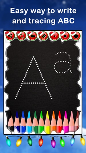 Christmas ABC Tracing - Alphabets Tracing Game(圖3)-速報App