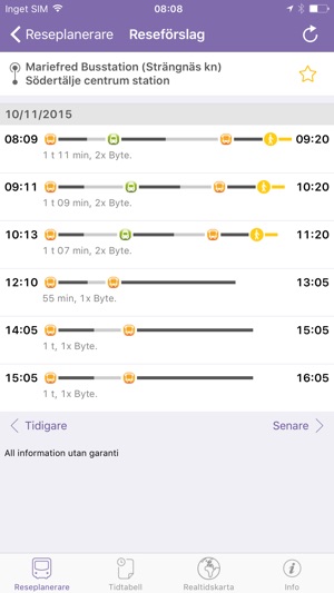 ResRobot - Sveriges kollektivtrafik(圖2)-速報App