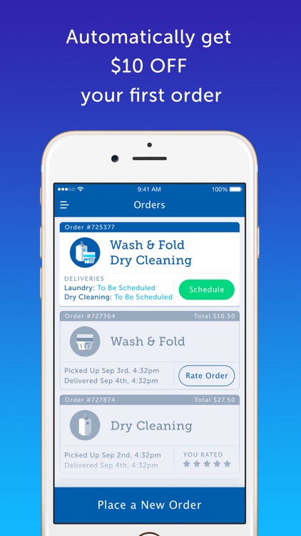 FlyCleaners Laundry On-Demand screenshot-3
