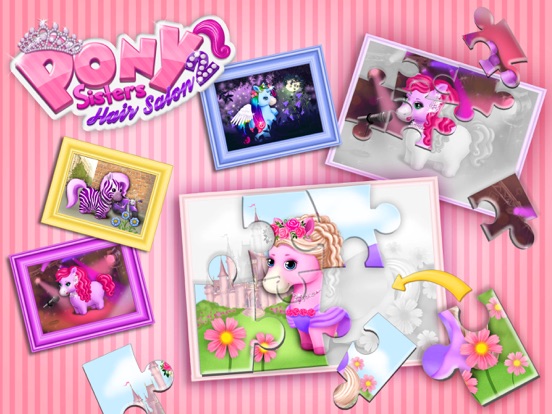 Игра Pony Sisters Hair Salon 2 - Pet Horse Makeover Fun