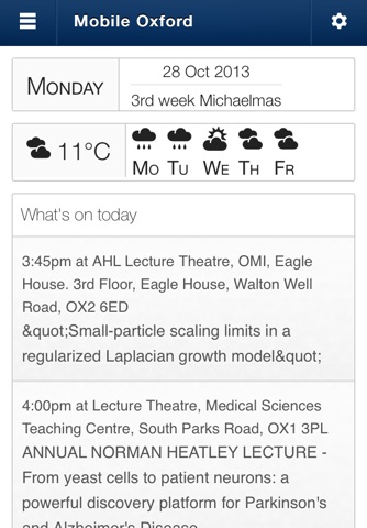 Mobile Oxford screenshot 2
