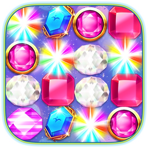 Jewels Link Puzzle Game - Awesome Jewel Mania iOS App