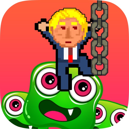 Gravity Trump - Highrise Hillary Icon