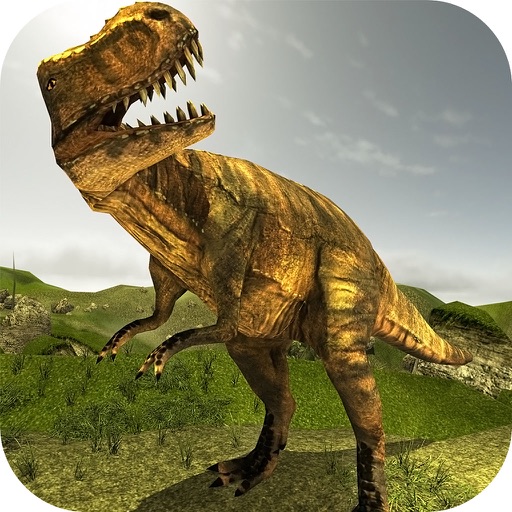 Jungle Wild Dino Simulator 3D: Rage of Dinosaur icon