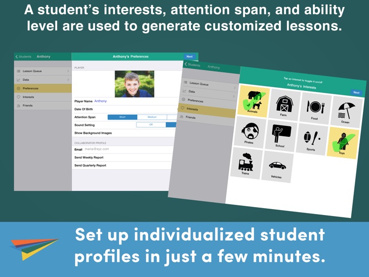 Autism Core Skills School Edition: Academic, Communication, and Social Skills Plus Data screenshot-0