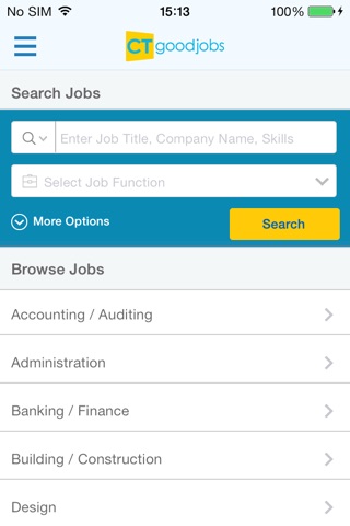 CTgoodjobs Job Search screenshot 2