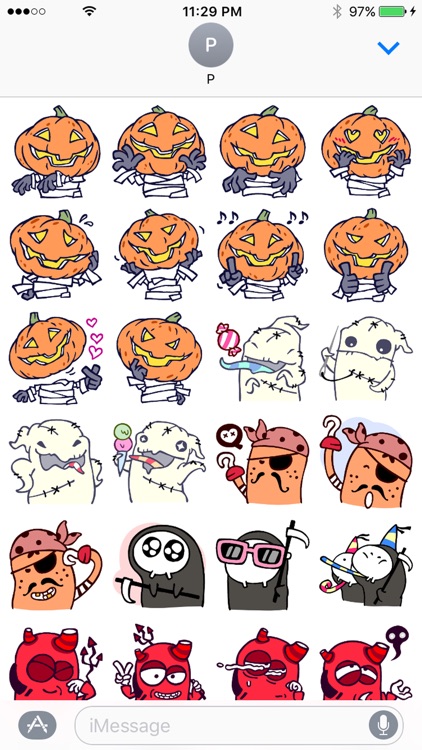 Halloween Monsters StickerPack