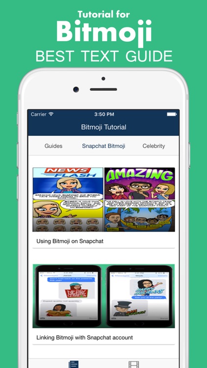 Tutorial for Bitmoji: How to create avatars