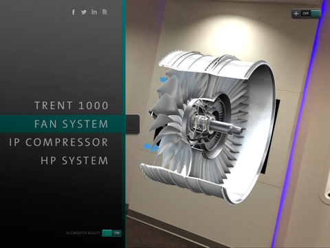 Rolls-Royce Trent 1000 Augmented Reality screenshot 3